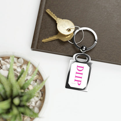 F CANCER DIIP KEYCHAIN