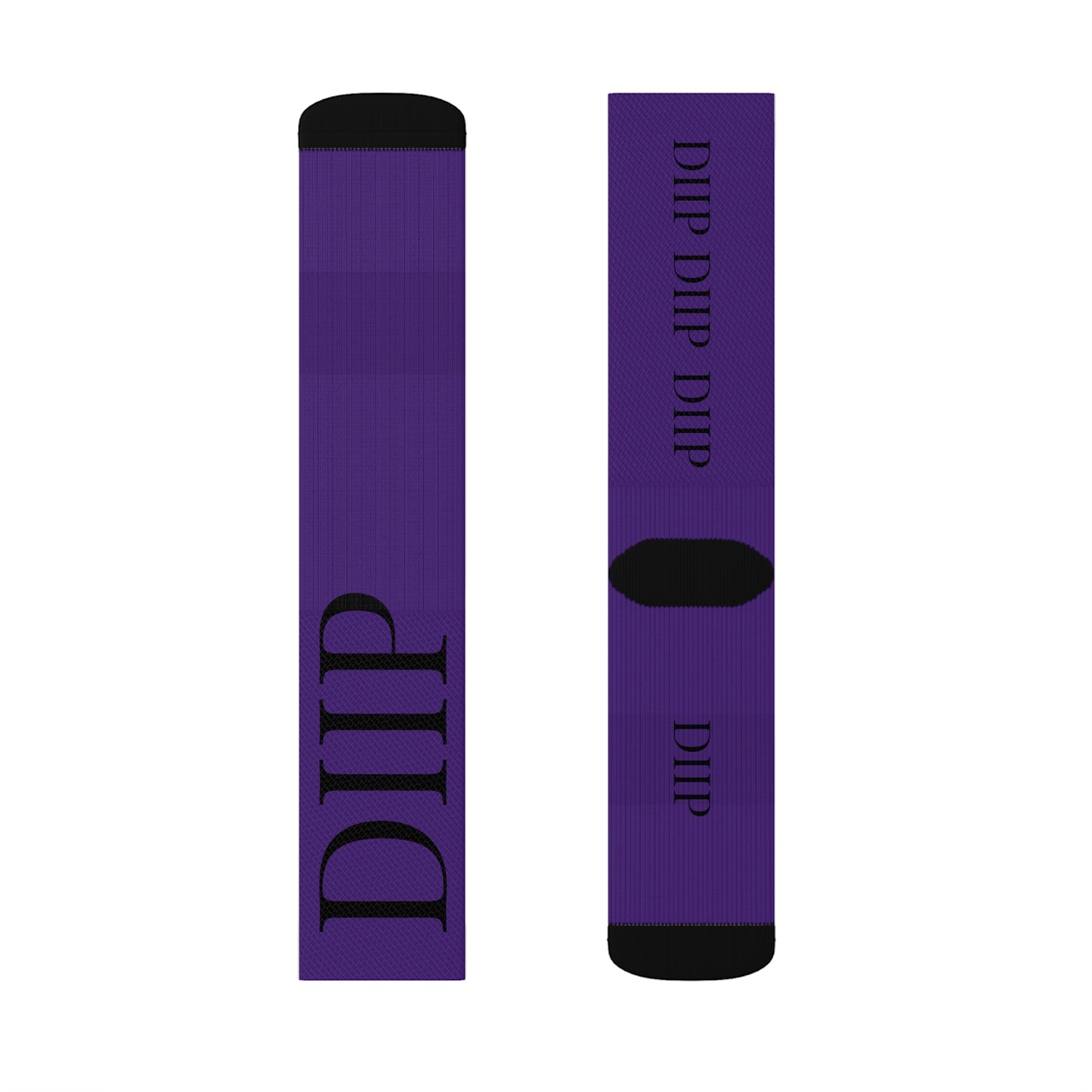 DIIP purp Sublimation Socks