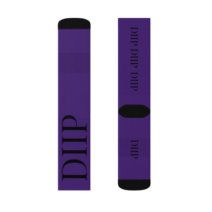 DIIP purp Sublimation Socks