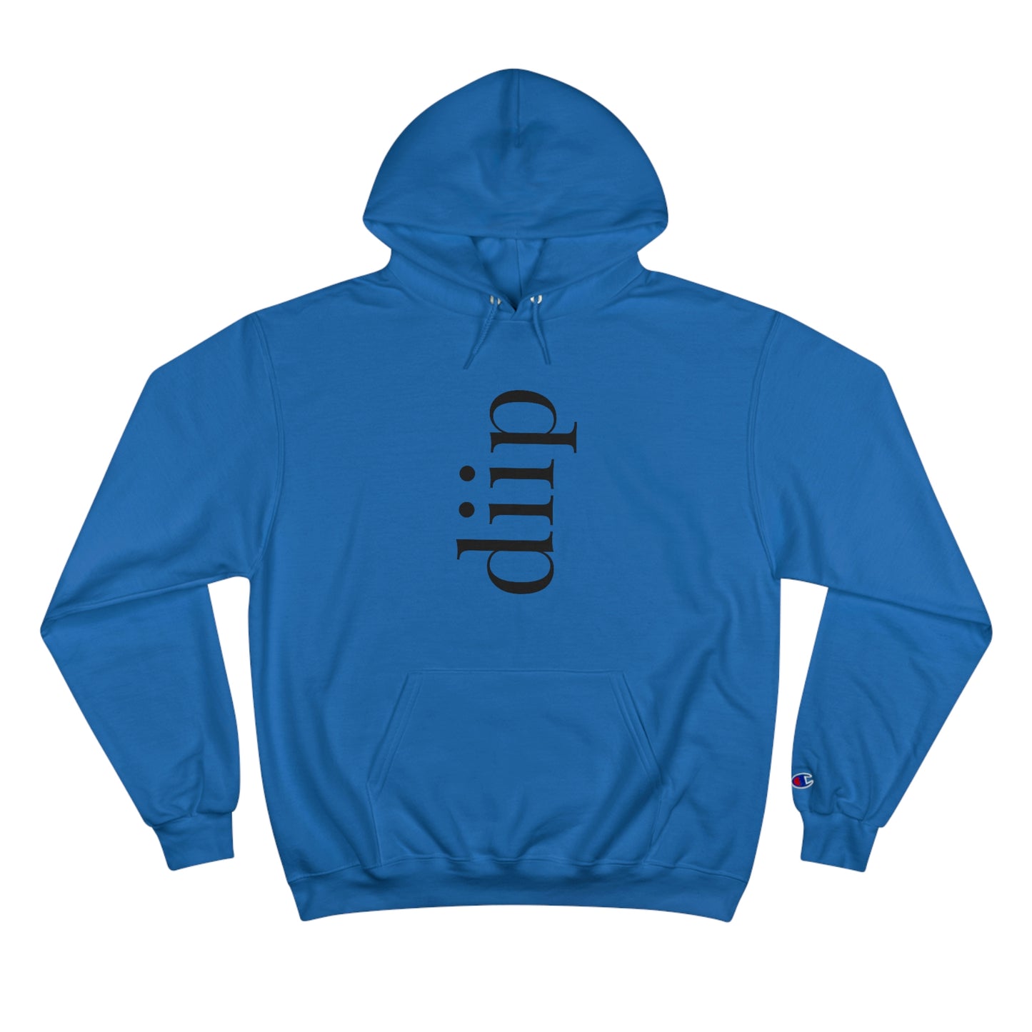 DIIP Champion Hoodie (black ink)