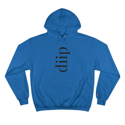 DIIP Champion Hoodie (black ink)