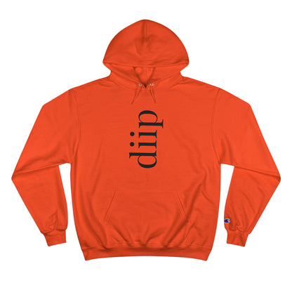 DIIP Champion Hoodie (black ink)