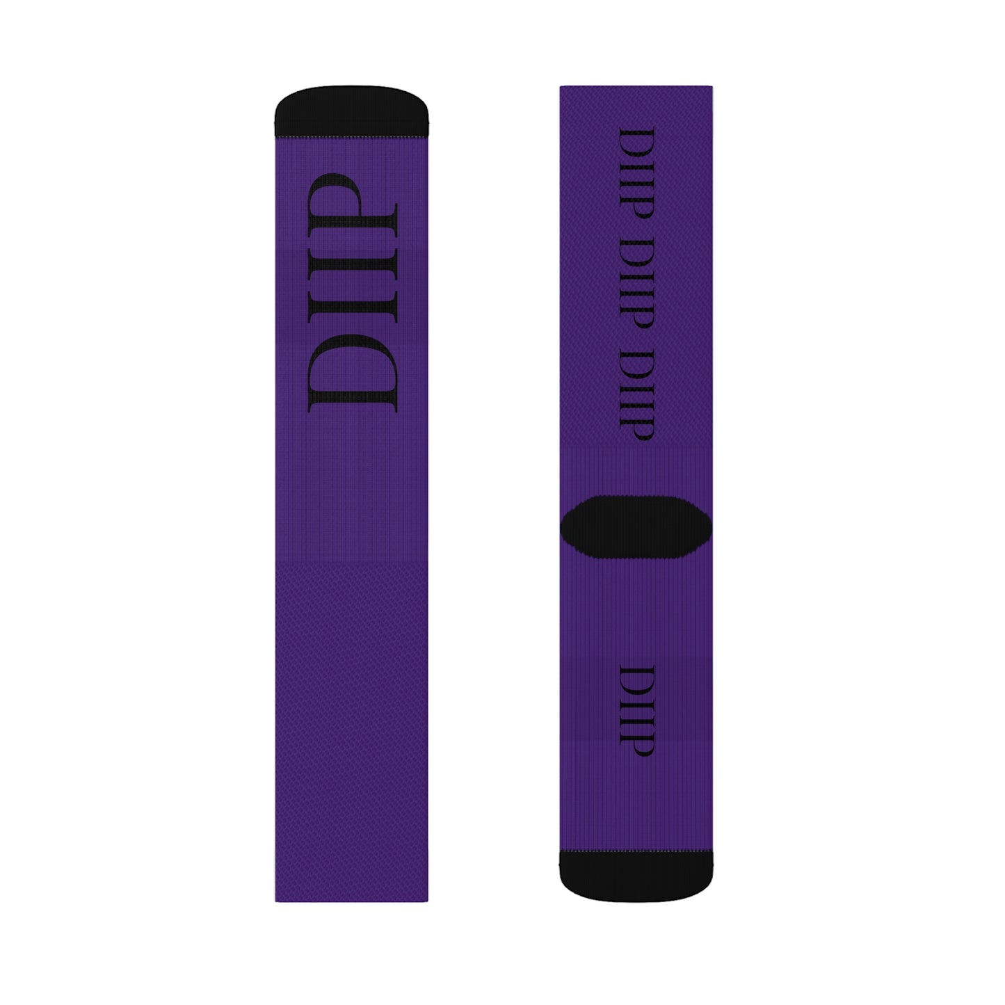 DIIP purp Sublimation Socks