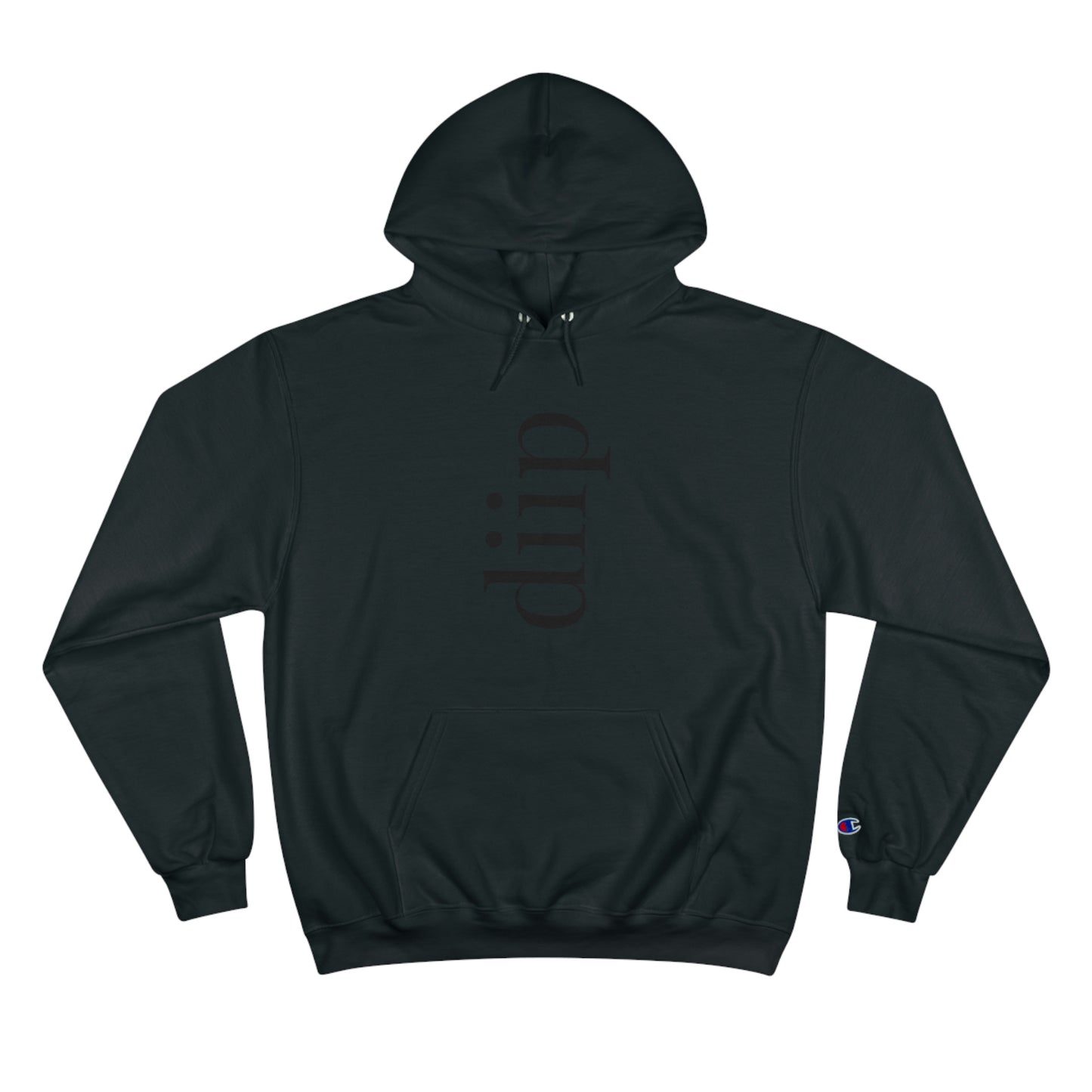 DIIP Champion Hoodie (black ink)