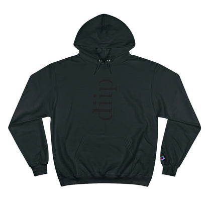 DIIP Champion Hoodie (black ink)