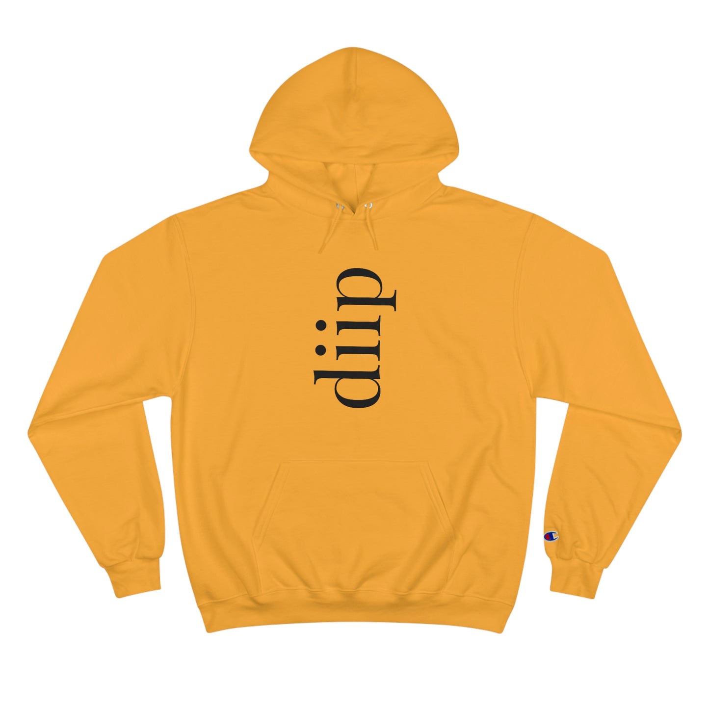 DIIP Champion Hoodie (black ink)