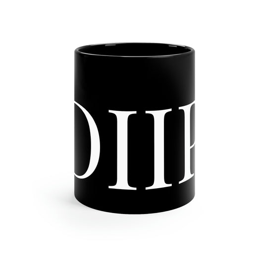 11oz Black DIIP MUG