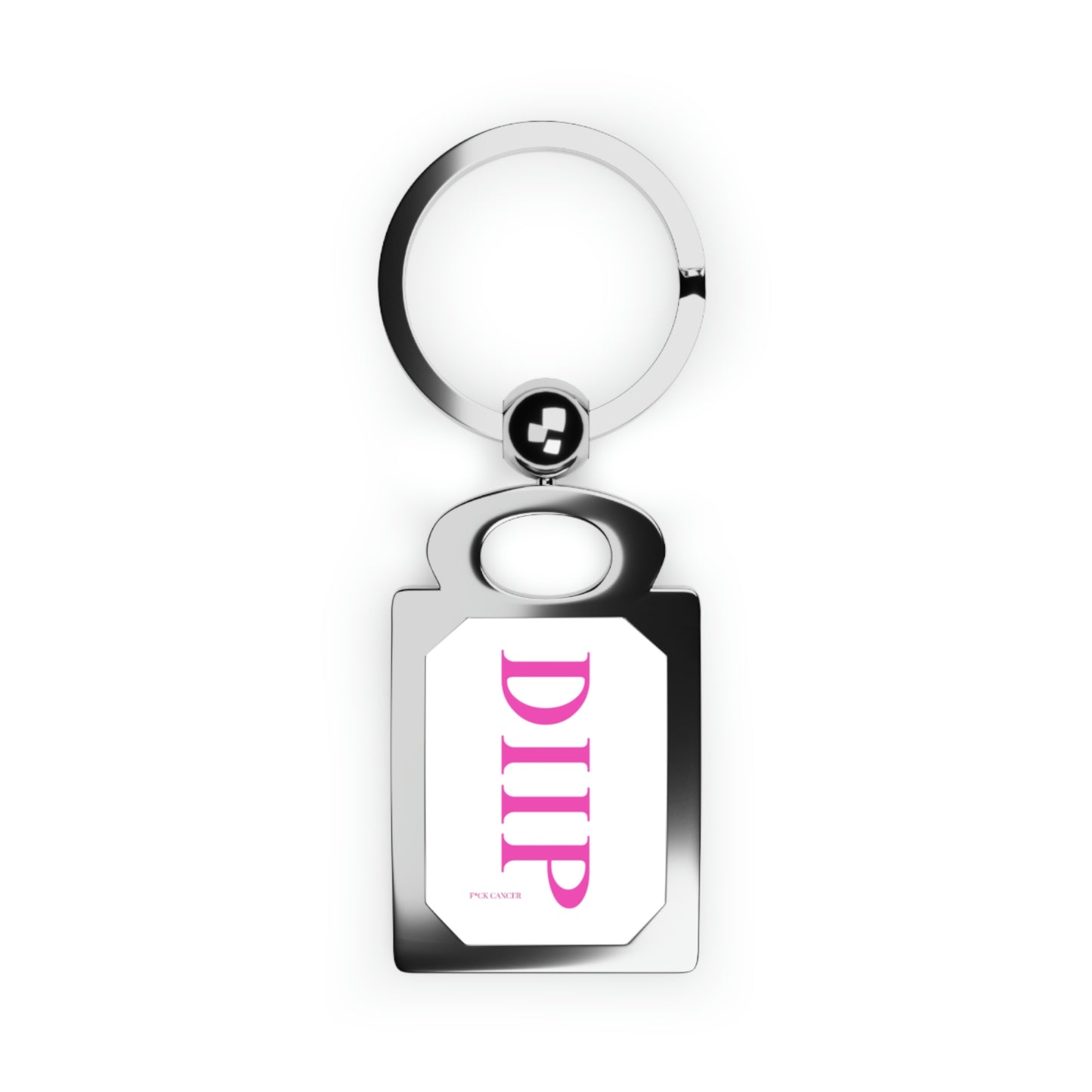 F CANCER DIIP KEYCHAIN